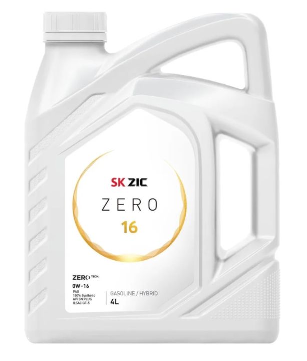 ZIC ZERO 0W-16 4л SN PLUS/GF-5 (162034) ZIC ZERO 0W-16 4л SN PLUS/GF-5 (162034)