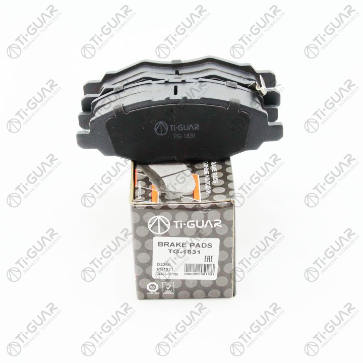 Тормозные колодки TG-1831/PN1831* Ti·GUAR Тормозные колодки TG-1831/PN1831* Ti·GUAR